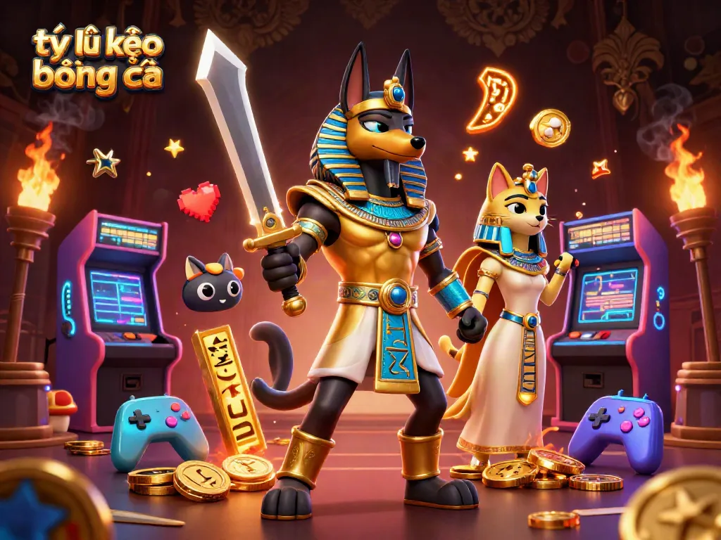 Place bets successfully with tỷ lệ kèo bóng đá in a vibrant 3D casino-themed illustration.