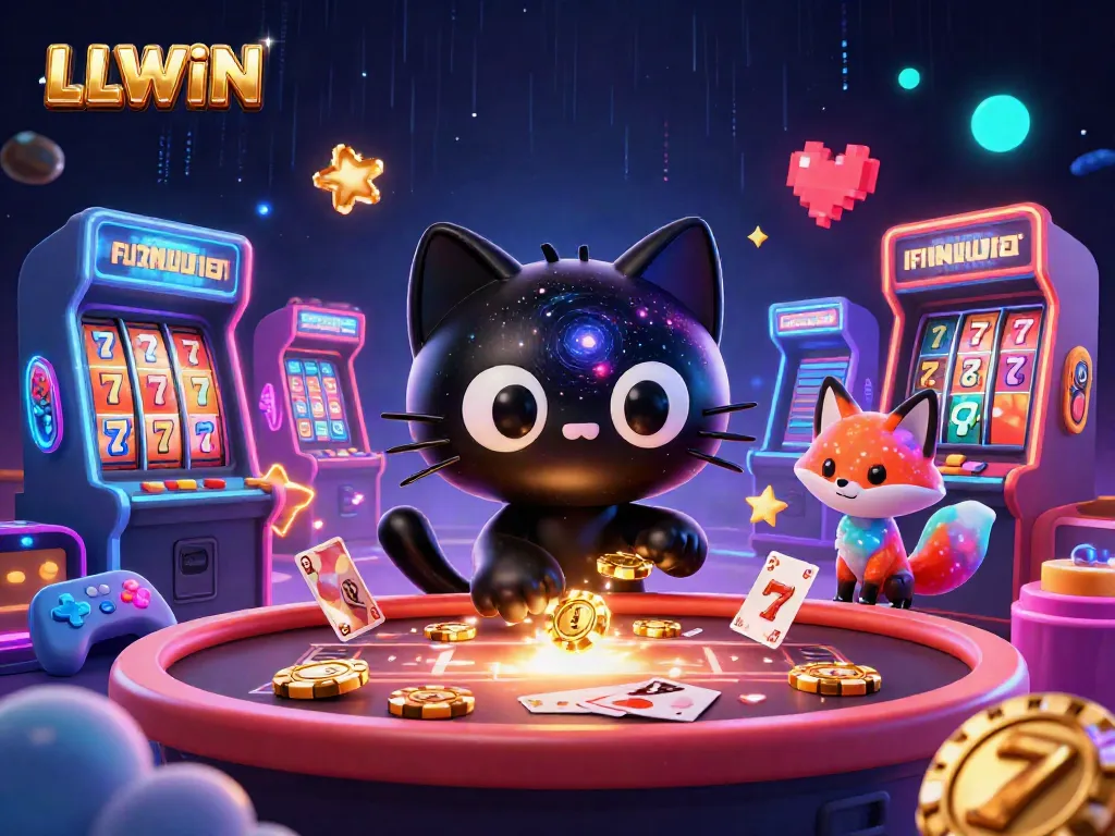 Experience exciting gameplay at LLWIN with captivating cartoon characters and vibrant casino elements.