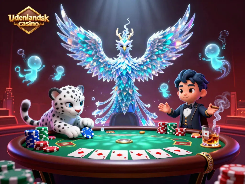 Experience the thrill of udenlandsk casino with vibrant characters and dynamic game elements.