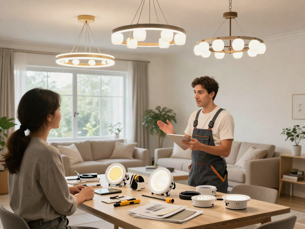 Lustra LED din oferta locală, furnizor de servicii de încredere pentru iluminat.